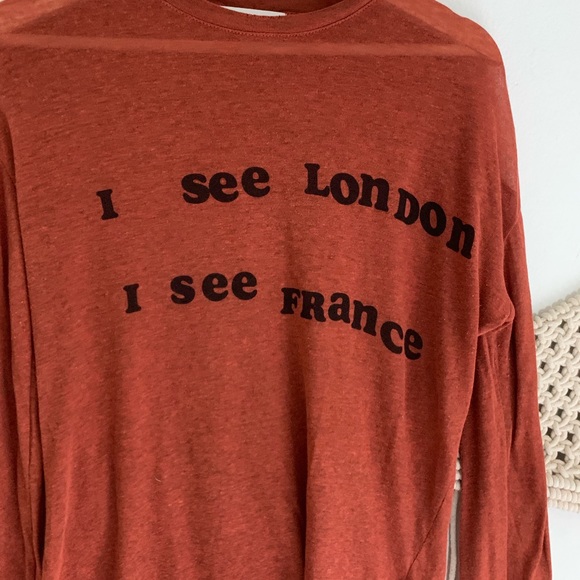 Wildfox Off to Europe Long Sleeve Top - Picture 3 of 6